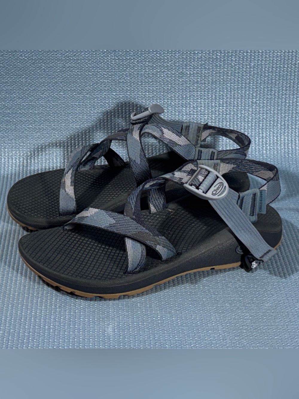 Chaco Z Cloud Rambling Navy Blue Outdoor Sandals Women’s Size 8